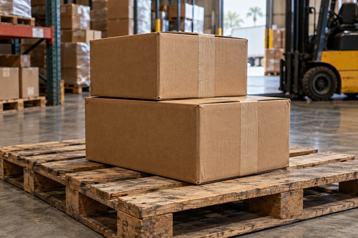 Unbleached fluted corrugated carton with molded recyclable protective inserts